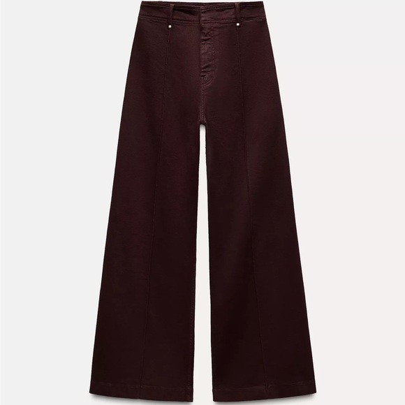 Zara Denim - Zara Collection High Waist Wide Leg Jeans